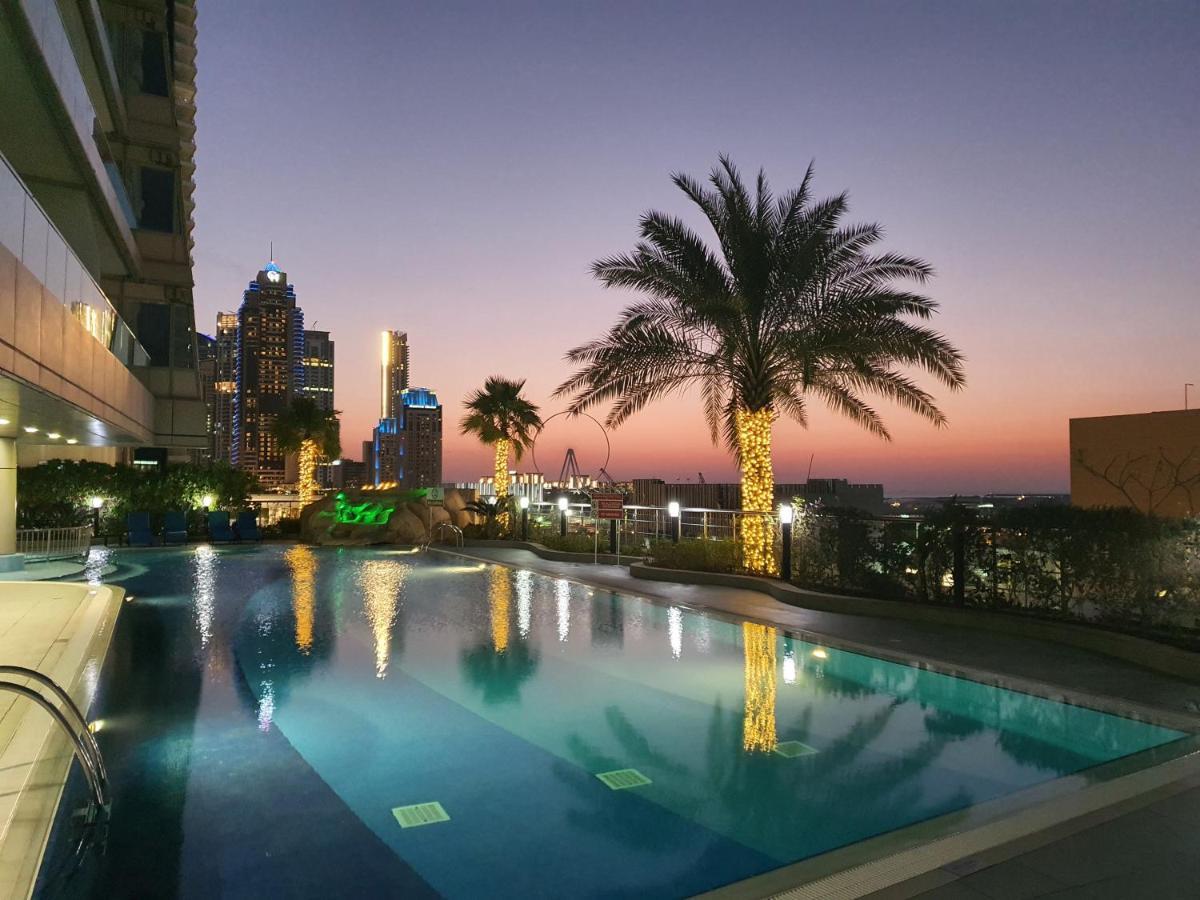 White Sage - Incredible Full Sea And Dubai Eye View In Marina Apartman Kültér fotó