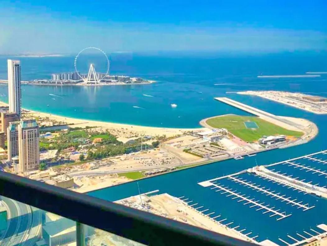 White Sage - Incredible Full Sea And Dubai Eye View In Marina Apartman Kültér fotó
