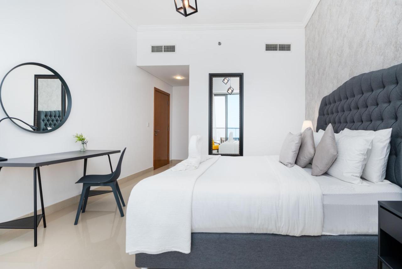 White Sage - Incredible Full Sea And Dubai Eye View In Marina Apartman Kültér fotó