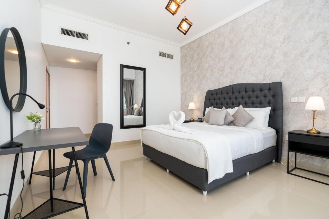 White Sage - Incredible Full Sea And Dubai Eye View In Marina Apartman Kültér fotó